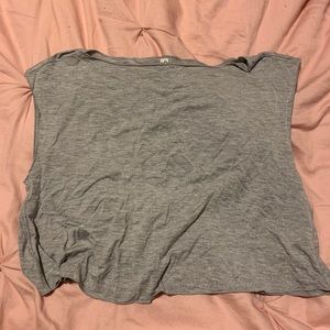 NWOT Grey Muscle Tank